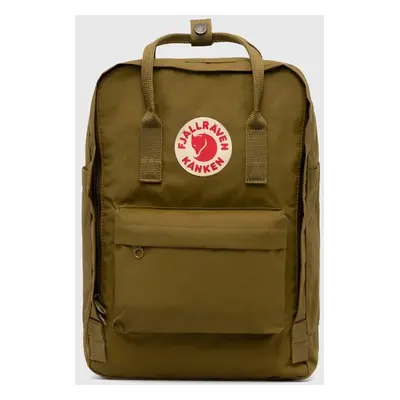 Batoh Fjallraven Kanken zelená barva, velký, hladký, 23524-631