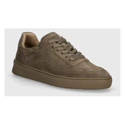 Semišové sneakers boty Filling Pieces Mondo Suede hnědá barva, 46722791405