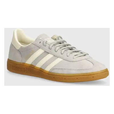 Semišové sneakers boty adidas Originals Hanball Spezial šedá barva, IF7086