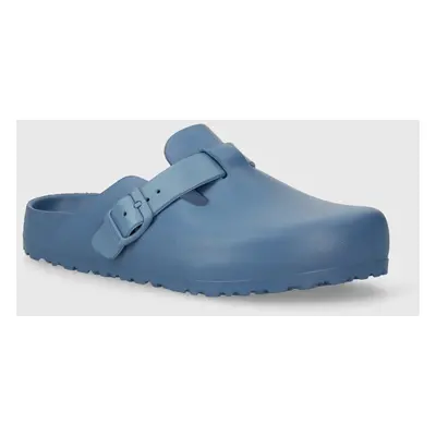 Pantofle Birkenstock Boston Eva dámské, modrá barva, 1027259