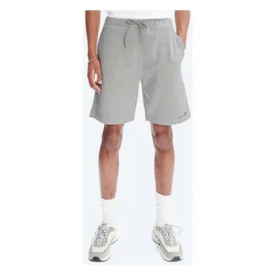 Bavlněné šortky A.P.C. Item Short COEAS-H10148 BLACK šedá barva