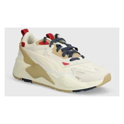 Sneakers boty Puma RS-X Efekt béžová barva, 395937