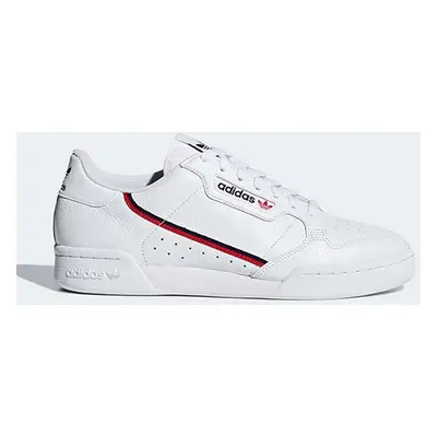 Kožené sneakers boty adidas Originals Continental 80 bílá barva, G27706-white