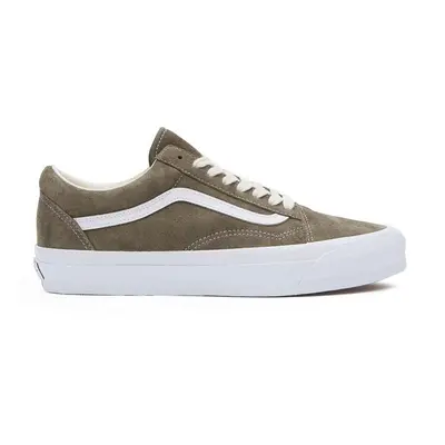 Semišové tenisky Vans Premium Standards Old Skool 36 hnědá barva, VN000CQDCHZ1