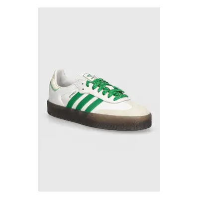 Sneakers boty adidas Originals Sambae bílá barva, IE9105