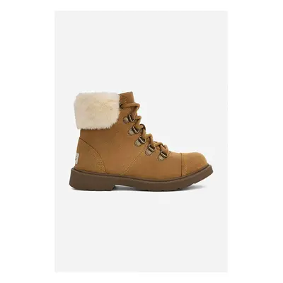 Semišové workery UGG Azell Hiker Weather dámské, hnědá barva, zateplené, 1123622K.CTSD-CTSD