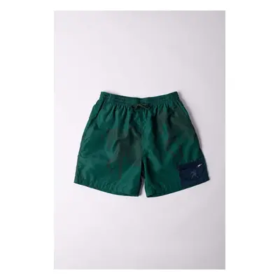 Kraťasy by Parra Short Horse Shorts zelená barva, vzorované, 51235