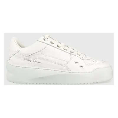 Kožené sneakers boty Filling Pieces Avenue Cup bílá barva, 71533701855