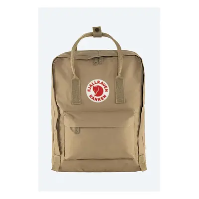 Batoh Fjallraven Kanken béžová barva, velký, hladký, F23510.221