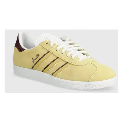 Sneakers boty adidas Originals Gazelle W žlutá barva, IE0443