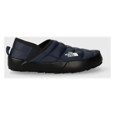 Pantofle The North Face THERMOBALL TRACTION MULE tmavomodrá barva, NF0A3UZNI851