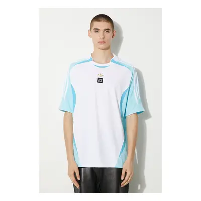 Tričko adidas Originals adidas x NTS Radio Jersey bílá barva, JI5132