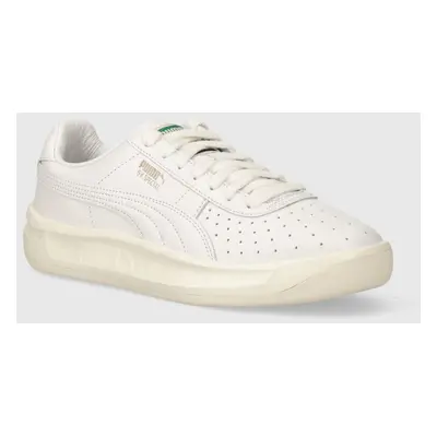 Kožené sneakers boty Puma GV Special bílá barva, 396509