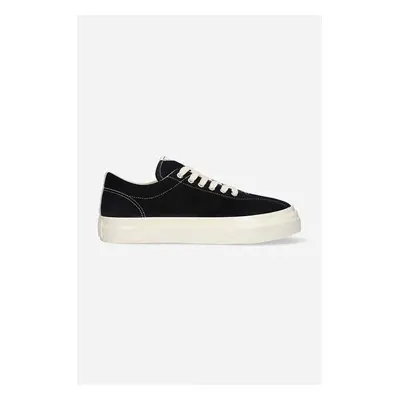 Semišové sneakers boty Stepney Workers Club Dellow Suede YA01135 BLKECRU černá barva