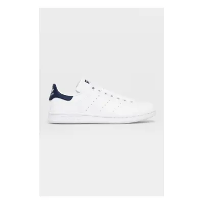 Boty adidas Originals Stan Smith bílá barva, na plochém podpatku, H68621