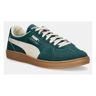 Sneakers boty Puma Super Team PALMEIRAS zelená barva, 401080