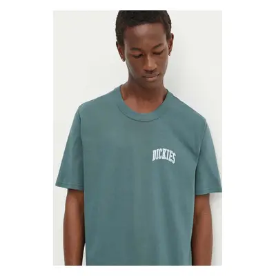 Bavlněné tričko Dickies AITKIN CHEST TEE SS s potiskem, DK0A4Y8O