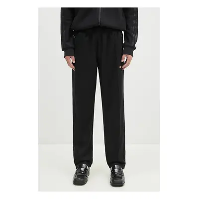 Tepláky s příměsí vlny adidas Originals Track Pant černá barva, s aplikací, IY0426