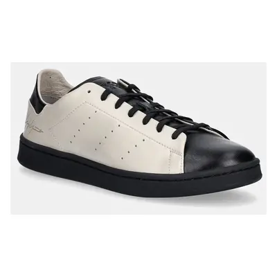 Kožené sneakers boty Y-3 Stan Smith béžová barva, IH5774