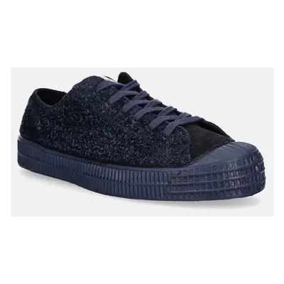 Semišové tenisky Novesta Star Master Hairy Suede tmavomodrá barva, N354002.BLU000964