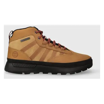 Boty Timberland Euro Trekker Mid Leather pánské, žlutá barva, TB0A62CR2311