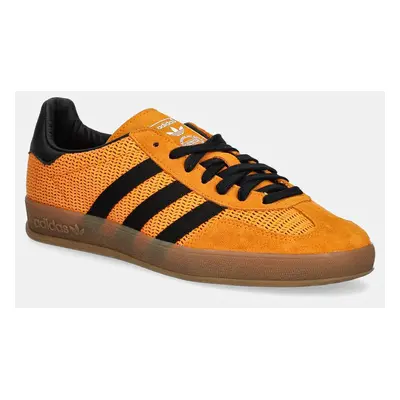 Sneakers boty adidas Originals Gazelle Indoor oranžová barva, IH4770