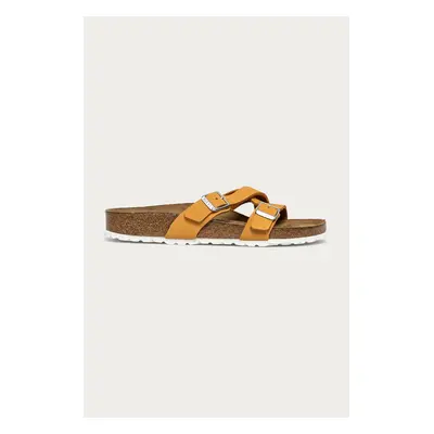 Pantofle Birkenstock Madrid oranžová barva, 1018804