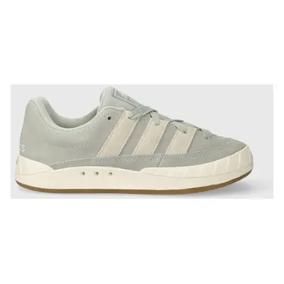 Semišové sneakers boty adidas Originals ADIMATIC šedá barva, IE9863