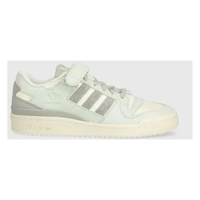 Kožené sneakers boty adidas Originals Forum 84 béžová barva, FZ6298-cream