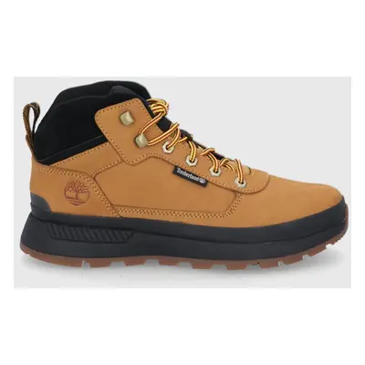 Boty Timberland Field Trekker Mid pánské, hnědá barva, TB0A1ZQH2311