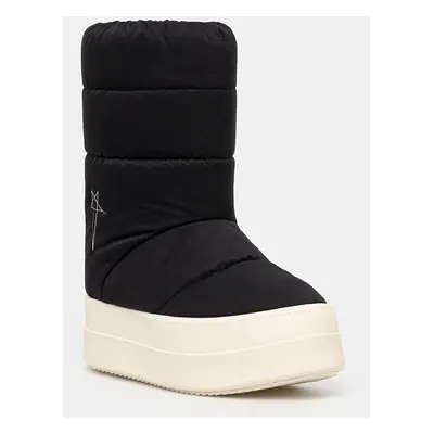 Sněhule Rick Owens Mega Bumper Lunar pánské, černá barva, DU02D2838.MUPAM9