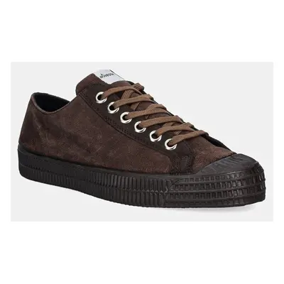 Semišové tenisky Novesta STAR MASTER SUEDE hnědá barva, N354001-BRWMAR448