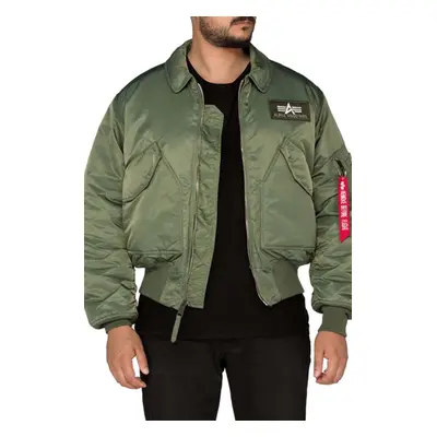 Bomber bunda Alpha Industries CWU 45 zelená barva, 100102.01