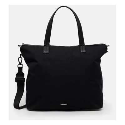 Taška Sandqvist Everyday Weekender Bag Medium černá barva, SQA2442