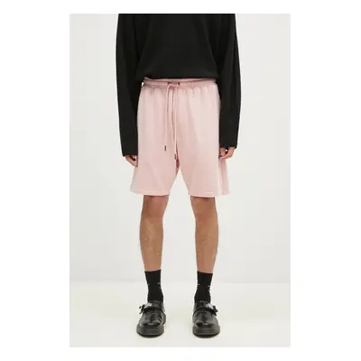 Bavlněné šortky KSUBI 4x4 Trak Short Quartz růžová barva, MSP23WA013-PINK