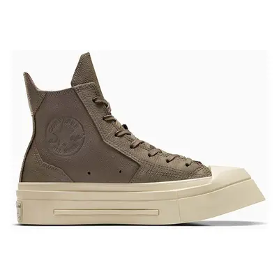 Kecky Converse Chuck 70 De Luxe Squared Coffee Break šedá barva, A10420C