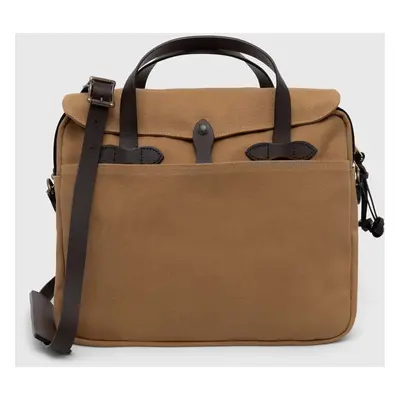 Taška Filson Original Briefcase béžová barva, FMBAG0004