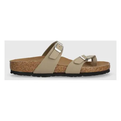 Pantofle Birkenstock Mayari dámské, béžová barva, 1026697