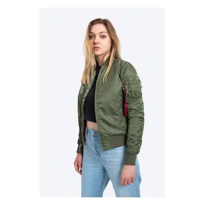 Bomber bunda Alpha Industries MA-1 VF 59 zelená barva, přechodná, 133009.01-green