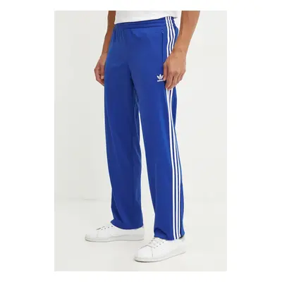 Tepláky adidas Originals Firebird modrá barva, s aplikací, IZ3072