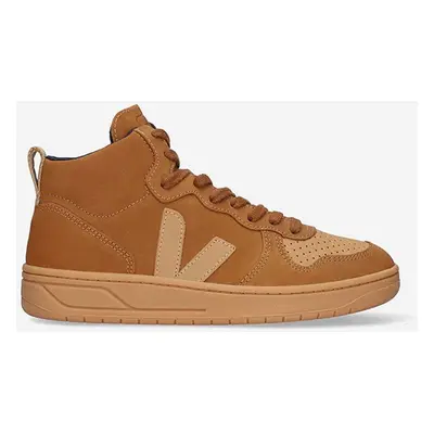 Semišové sneakers boty Veja V-15 Nubuck VQ132616 hnědá barva