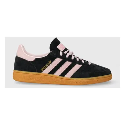 Semišové sneakers boty adidas Originals Handball Spezial černá barva, IE5897