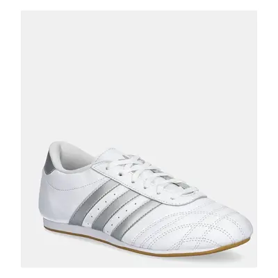 Kožené sneakers boty adidas Originals TAEKWONDO LA bílá barva, JS1192