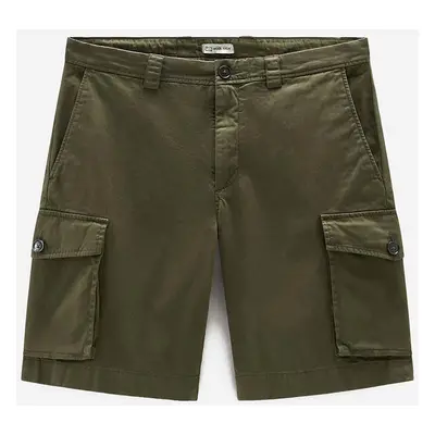 Kraťasy Woolrich Classic Cargo Short CFWOSH0039MRUT3343 614 pánské, zelená barva