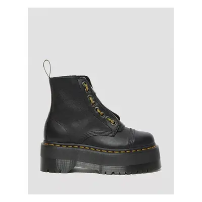 Kožené workery Dr. Martens Sinclair Max dámské, černá barva, na platformě, DM27358001