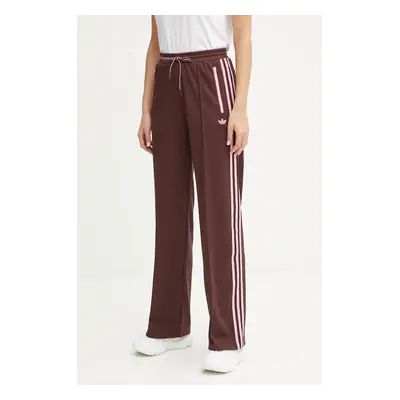 Tepláky adidas Originals Montreal Track Pant hnědá barva, vzorované, JL9631