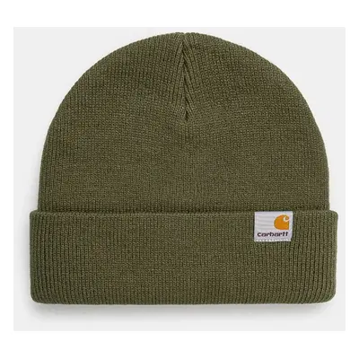 Čepice Carhartt WIP Stratus Hat Low zelená barva, I025741.2BRXX