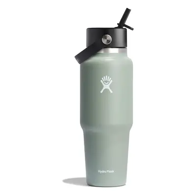 Termoláhev Hydro Flask 32 Oz Wide Flex Straw Travel Bottle zelená barva, WT32BFS374