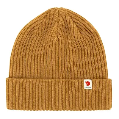 Čepice Fjallraven Rib Hat hnědá barva, F13100184.166