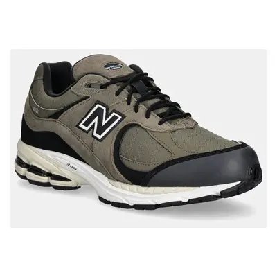 Sneakers boty New Balance 2002 zelená barva, M2002RXU